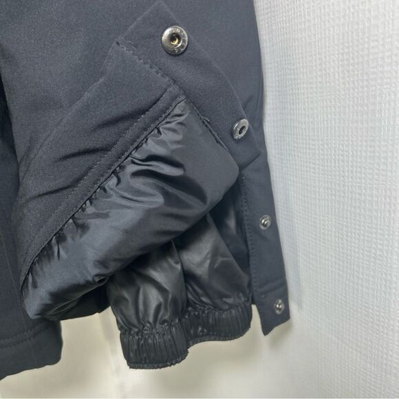 Under Armour Kids Size 4 Black Cold gear  Snow Bibs Zip Front Velcro Top - Picture 8 of 16